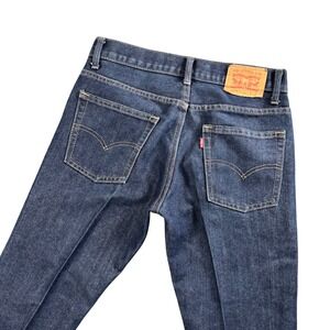 Levi's 511 Slim Jeans 29x28 Dark Wash Y2K Indie Sleaze Denim